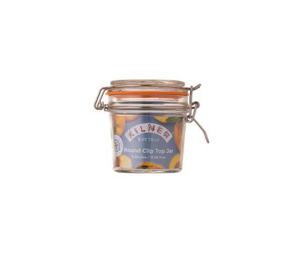 Rayware Clip Top Round Jar 0.35 Litre