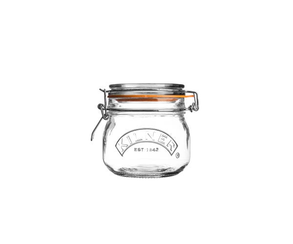 Rayware Clip Top Round Jar 0.5 Litre