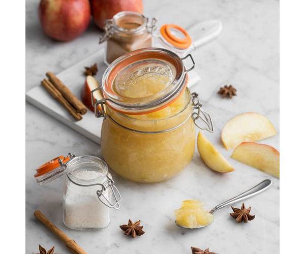 Rayware Clip Top Round Jar 0.5 Litre