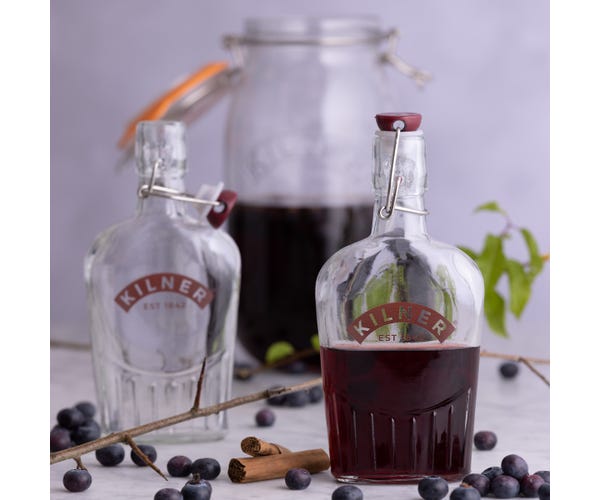 Rayware Clip Top Sloe Gin Bottle 0.3 Litre
