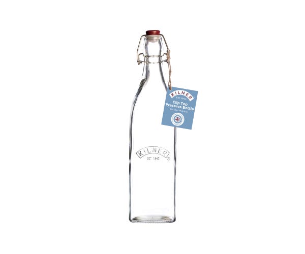 Rayware Clip Top Square Bottle 0.55 Litre