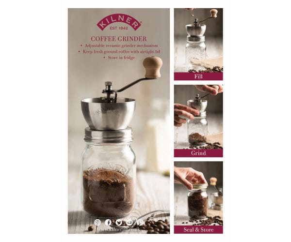 rayware Coffee Grinder A4 Pos