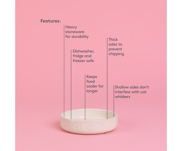 Rayware Colour Mix 13cm Cream Cat Saucer