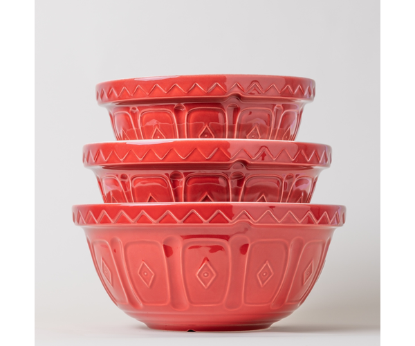 Rayware Colour Mix S18 Red Mixing Bowl 26cm