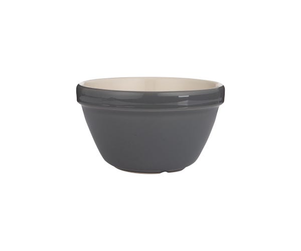 rayware Colour Mix S36 Grey Pudding Basin 16cm