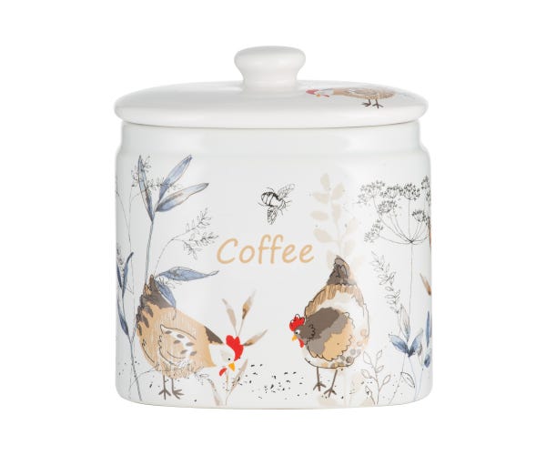 Rayware Country Hens Coffee Storage Jar