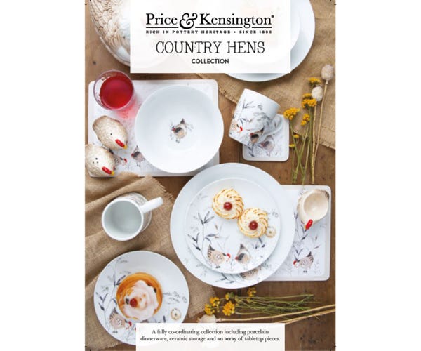 rayware Country Hens Collection A5 Pos