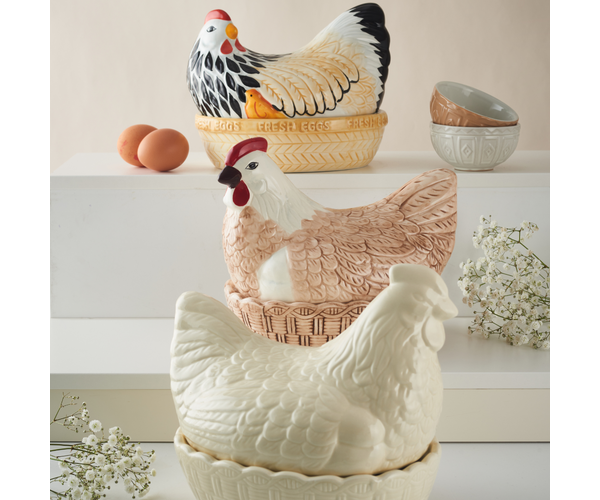 Rayware Cream Hen Nest
