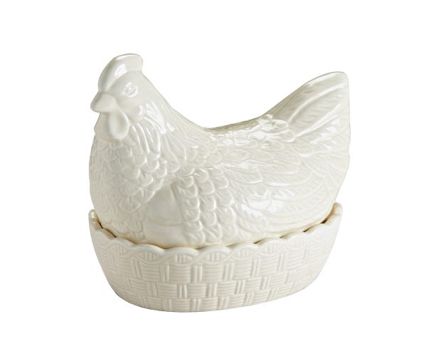 rayware Cream Hen Nest