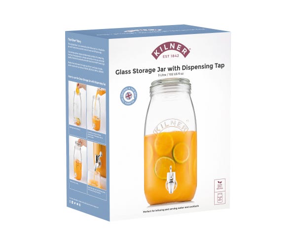 rayware Drinks Dispenser 3 Litre In Gift Box