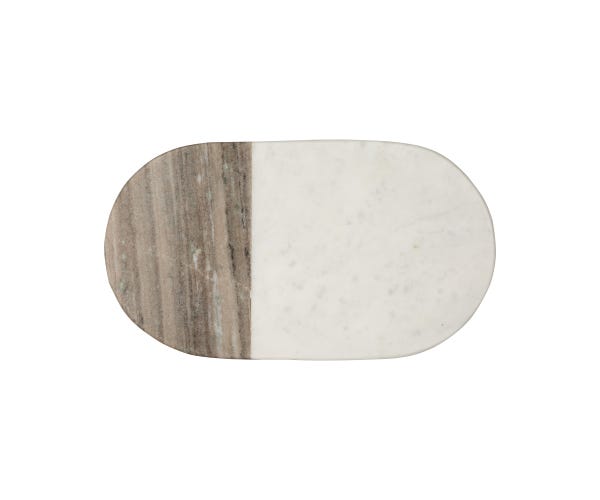 rayware Elements Oval Marble Serve Board 41 X 20cm
