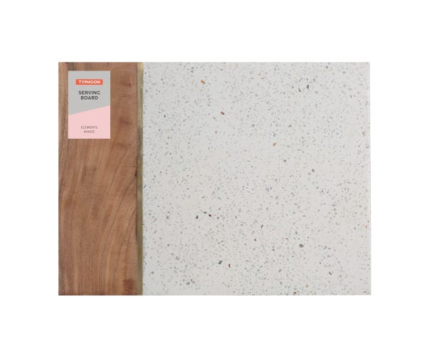 rayware Elements Terrazzo/Acacia Rectangular Board