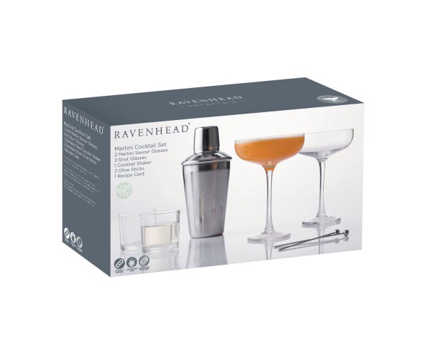 Rayware Entertain Martini Cocktail Set
