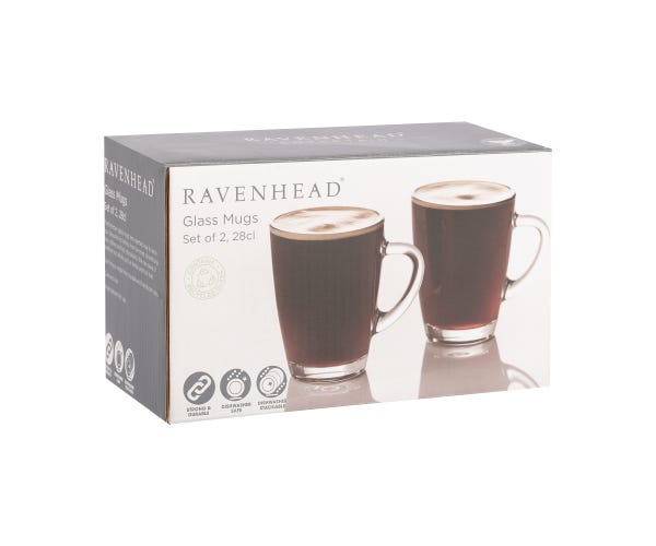 rayware Entertain Mugs Set Of 2 28cl