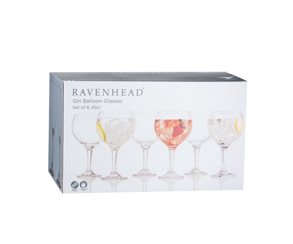 Rayware Entertain Set 6 Gin Glasses 65cl