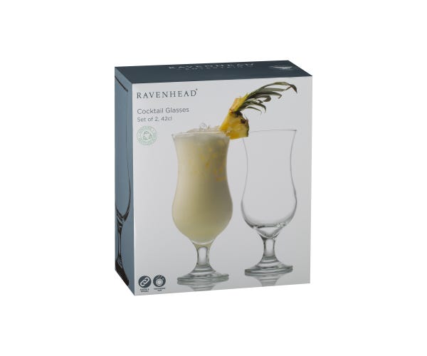 Rayware Entertain Set Of 2 Cocktail Glasses 42cl