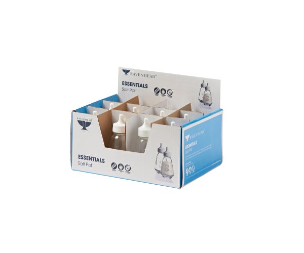 Rayware Essentials Salt Pot - Cdu Of 12