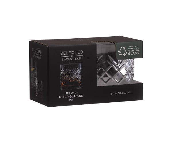 Rayware Eton Set Of 2 Mixer Glasses 37cl