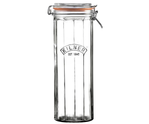 Rayware Facetted Clip Top Jar 2.2 Litre