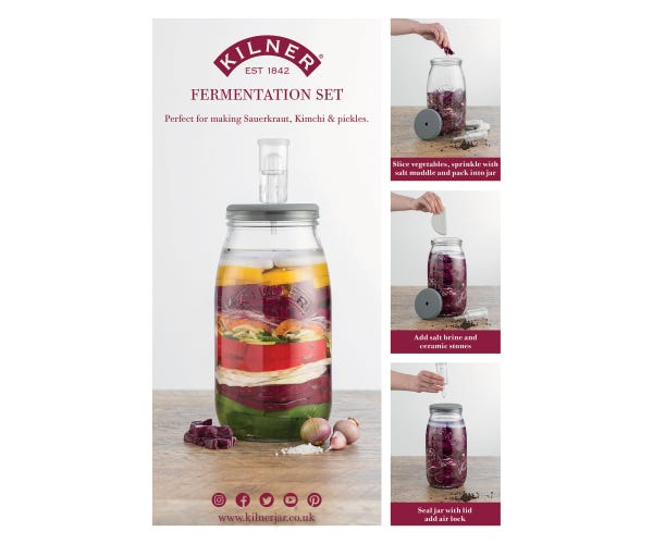 rayware Fermentation Set A4 Pos