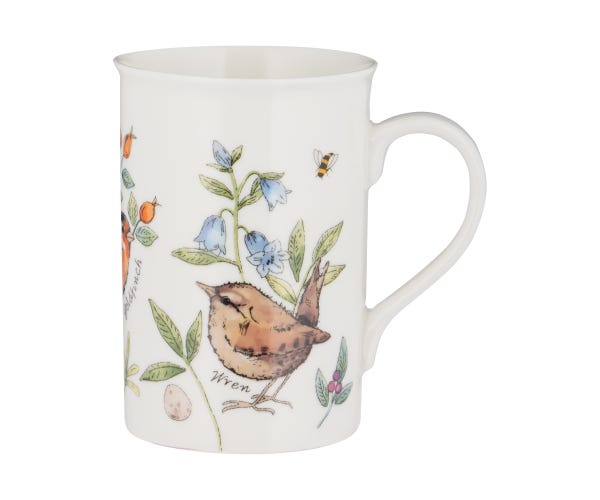 rayware Garden Birds Bluebell Mug 300ml