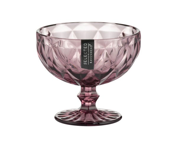 Rayware Gemstone Amethyst Footed Sundae