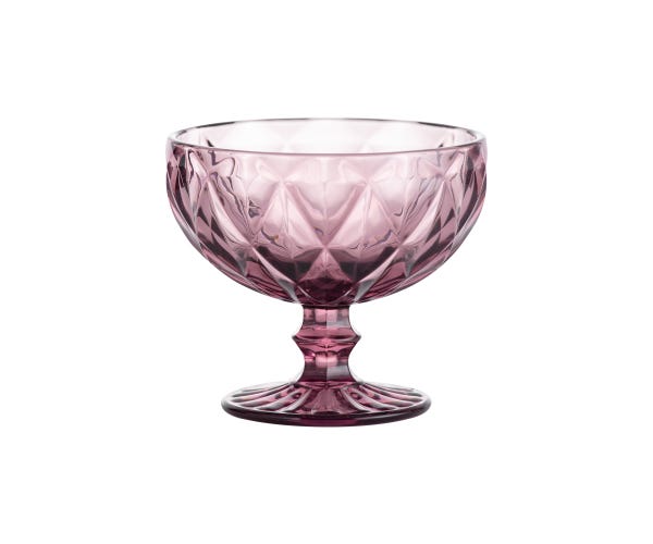 rayware Gemstone Amethyst Footed Sundae