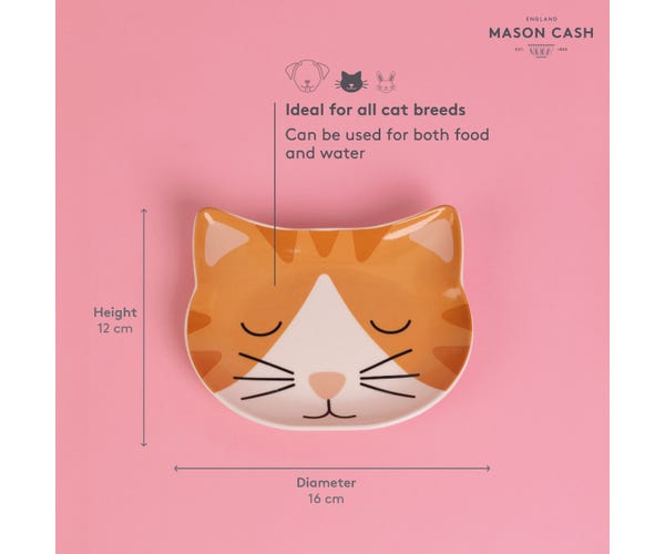 Rayware Ginger Cat Bowl 16x13cm