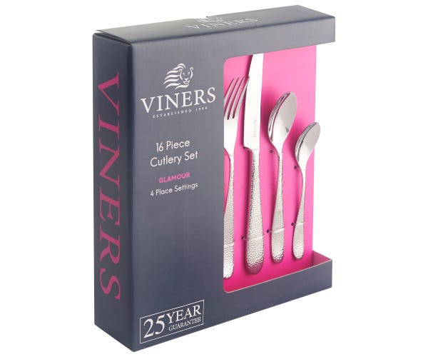 Rayware Glamour 18/0 16 Pce Cutlery Set Giftbox