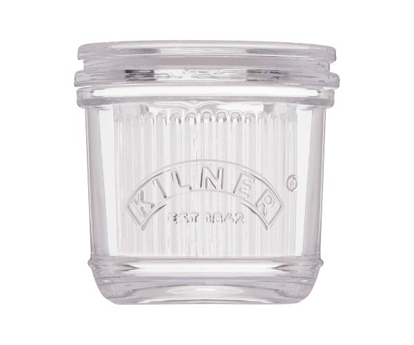 rayware Glass Butter Crock