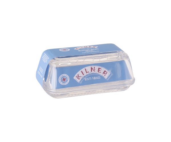 Rayware Glass Butter Dish And Lid