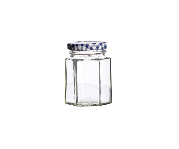 Rayware Hexagonal Twist Top Jar 110ml