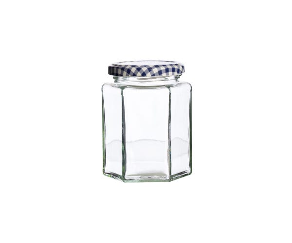 Rayware Hexagonal Twist Top Jar 280ml