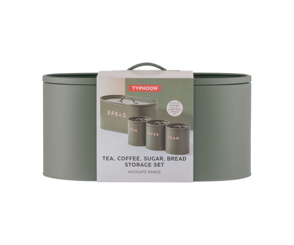 Rayware Highgate Green Storage Set 4 Piece