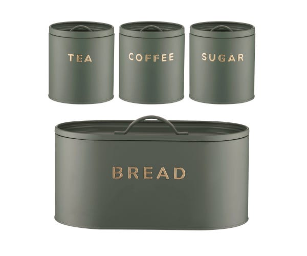 rayware Highgate Green Storage Set 4 Piece