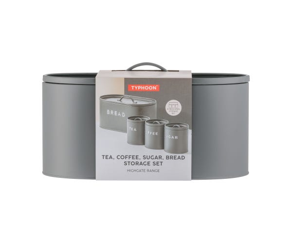Rayware Highgate Grey Storage Set 4 Piece