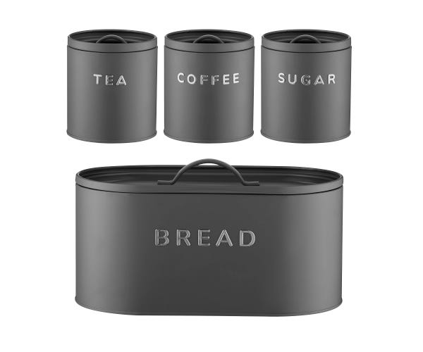rayware Highgate Grey Storage Set 4 Piece