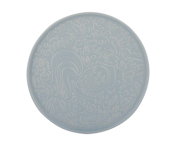 rayware Home To Roost Round Platter 30cm