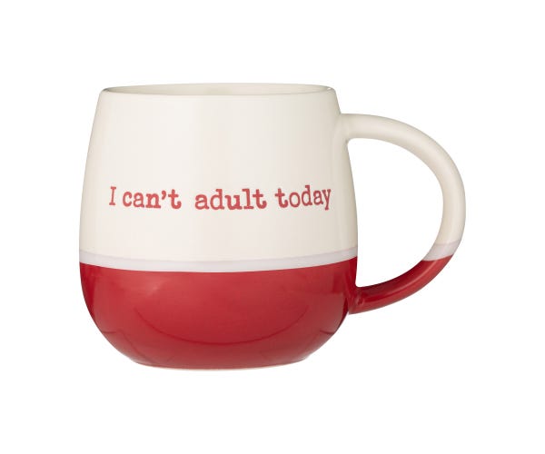 rayware I Cant Adult Today Mug 34cl