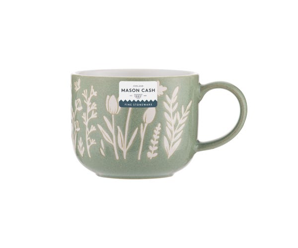 Rayware In The Meadow Green Tulip Mug 400ml