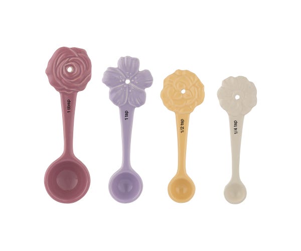 rayware In The Meadow Set 4 Measuring Spoons