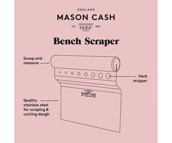 Rayware Innovative Kitchen 4-In-1 Bench Scraper