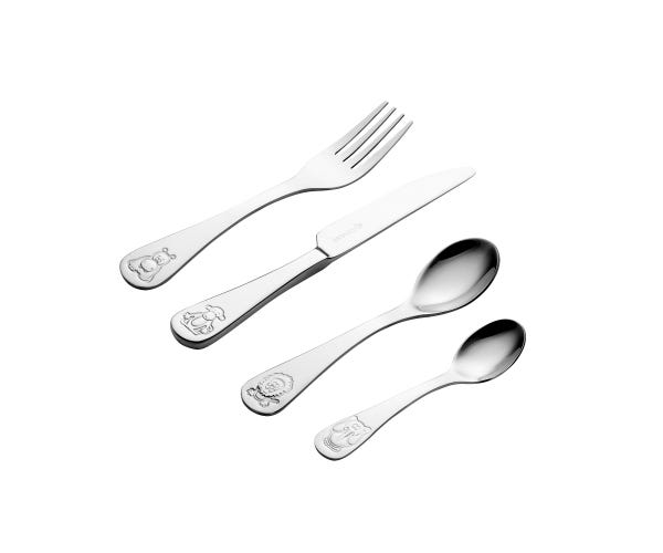 Rayware Jungle 4 Pce Kids Cutlery Set 6 In Cdu