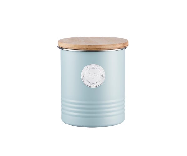 Rayware Living Coffee Canister Blue 1 Litre