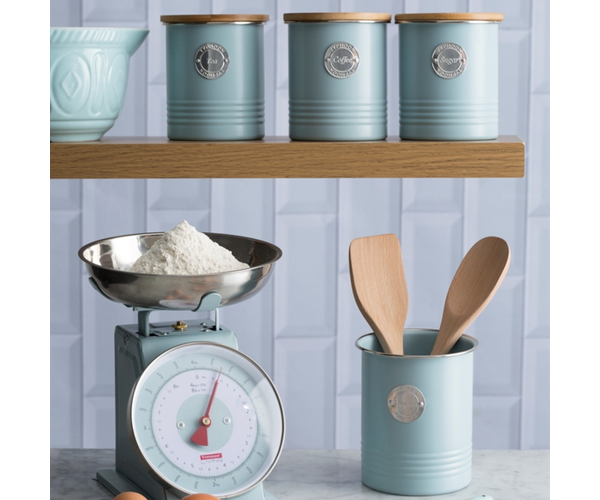 Rayware Living Coffee Canister Blue 1 Litre