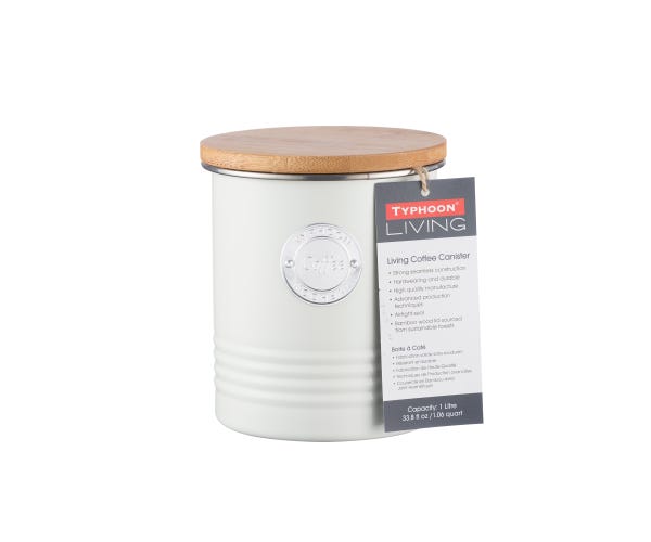Rayware Living Coffee Canister Cream 1 Litre