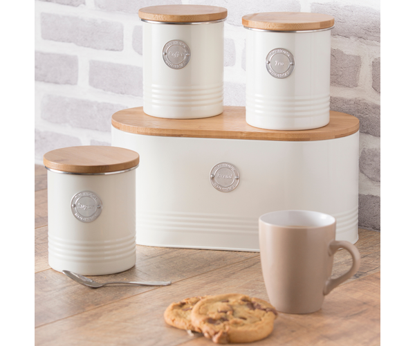 Rayware Living Coffee Canister Cream 1 Litre