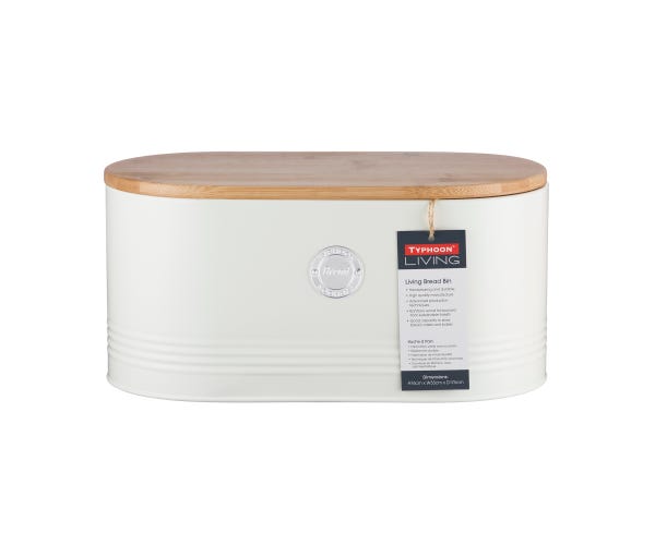 Rayware Living Cream Bread Bin