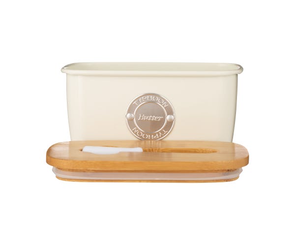 Rayware Living Cream Butter Storage & Spatula Set