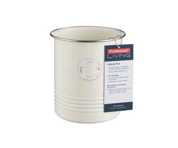 rayware Living Cream Utensil Pot